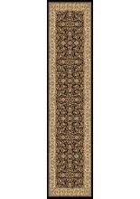 Dynamic Rugs Legacy 58004 BLACK 2.2x7.7 Imgs Traditional Area Rugs